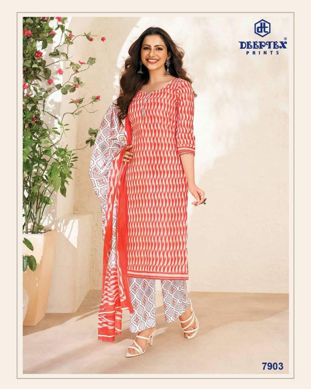 Deeptex Vol 79 Printed Cotton Dress Material Catalog